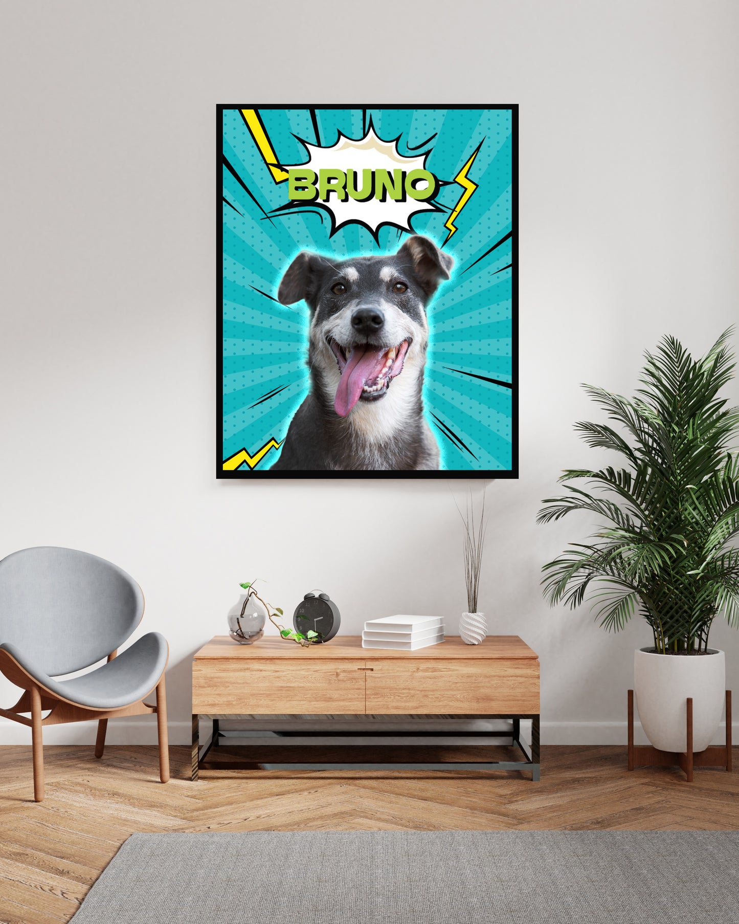 Paw Pop Customized Pet Portrait