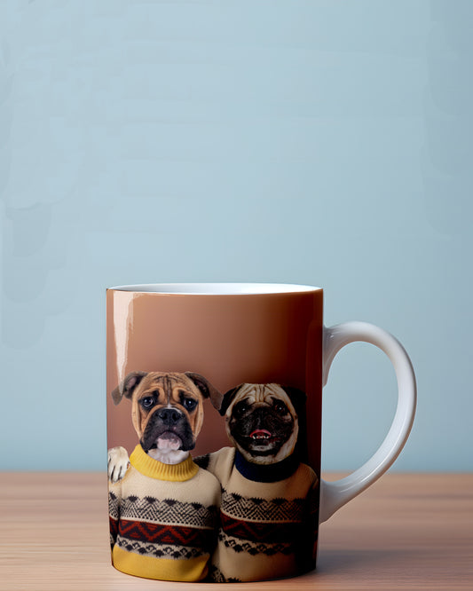 Paw-some Duo Custom Printed Mug